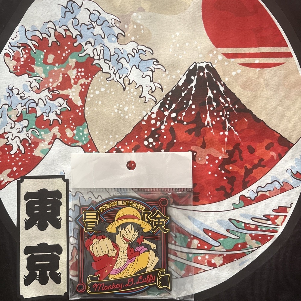 One Piece Monkey D Luffy Rubber Coaster Ichiban Kuji EX Onigashima F Prize
